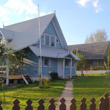 Morzelas Niebieski Domek Białowieża Exterior foto